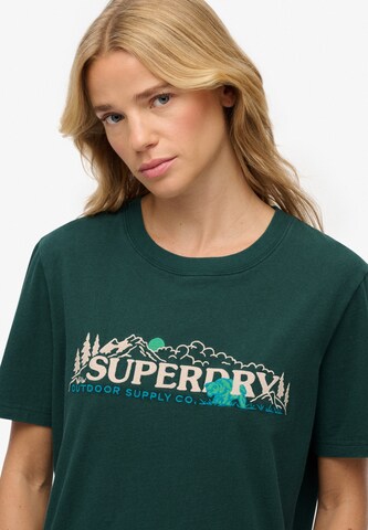T-shirt Superdry en vert