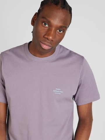 T-Shirt MADS NORGAARD COPENHAGEN en violet