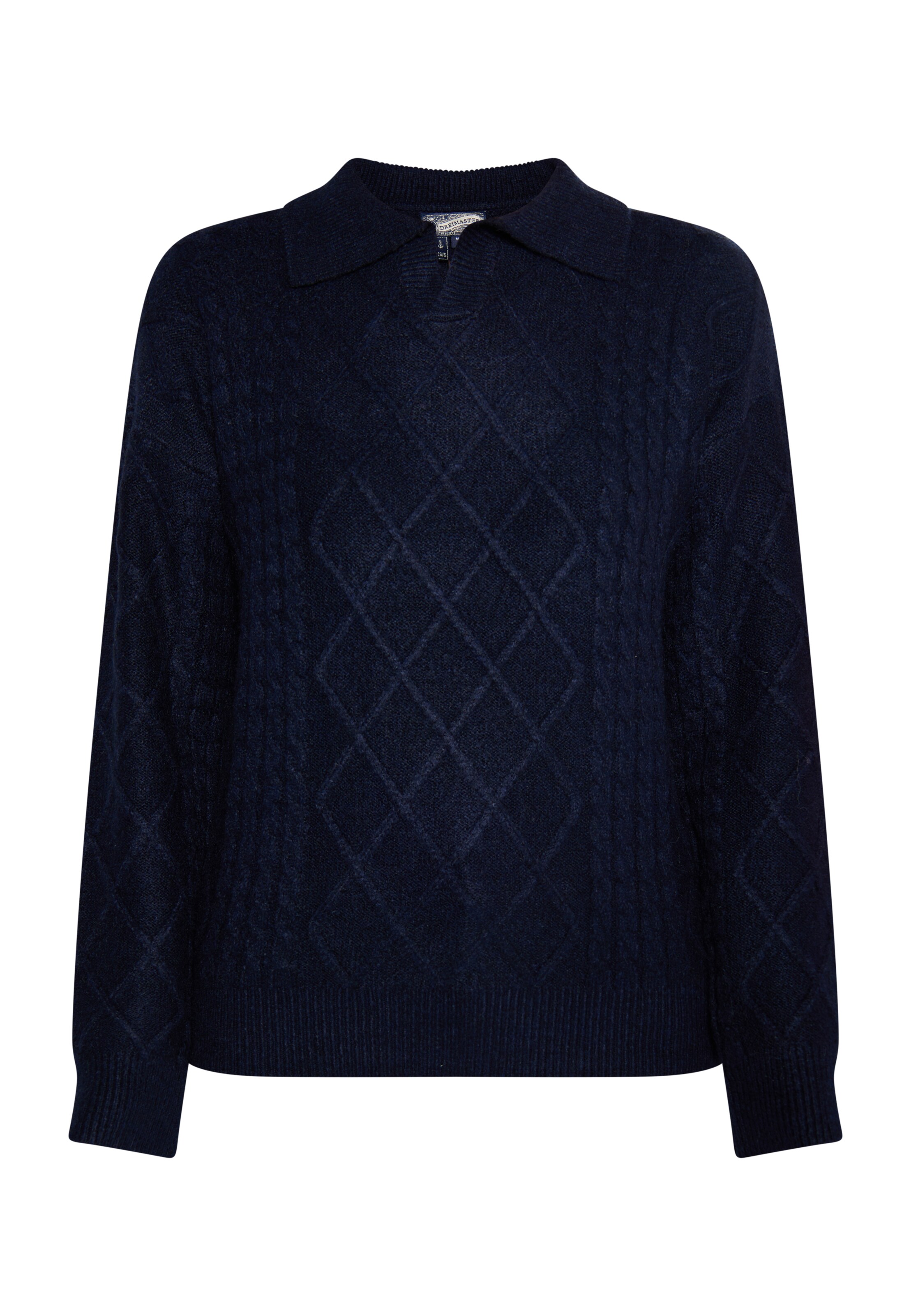 DreiMaster Vintage Πουλόβερ 'Incus' σε μπλε: μπροστά