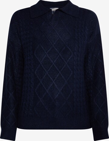 Pullover 'Incus' di DreiMaster Vintage in blu: frontale