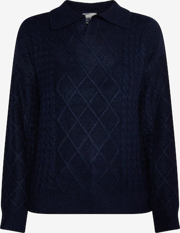 DreiMaster Vintage Pullover 'Incus' in Blau: predná strana