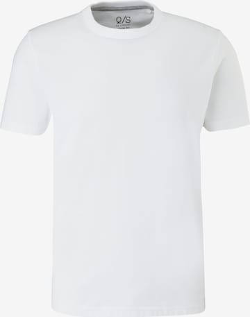 QS by s.Oliver T-Shirt in Weiß: predná strana