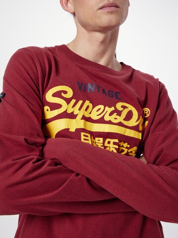 T-Shirt Superdry en rouge