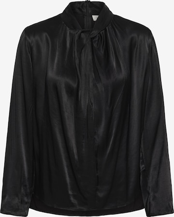 SOAKED IN LUXURY Bluse 'Nadeya' i sort: forside