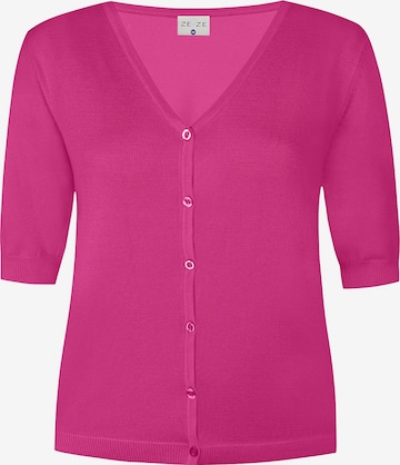 ze-ze Cardigan 'Norma 212' i pink: forside