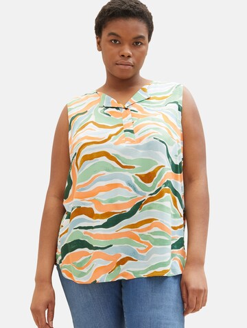 Tom Tailor Women + Bluzka w kolorze mieszane kolory: przód