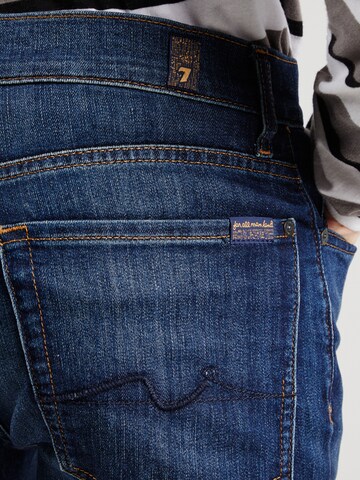 7 for all mankind Slimfit Jeans in Blauw