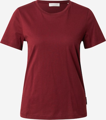 T-shirt Marc O'Polo en rouge : devant