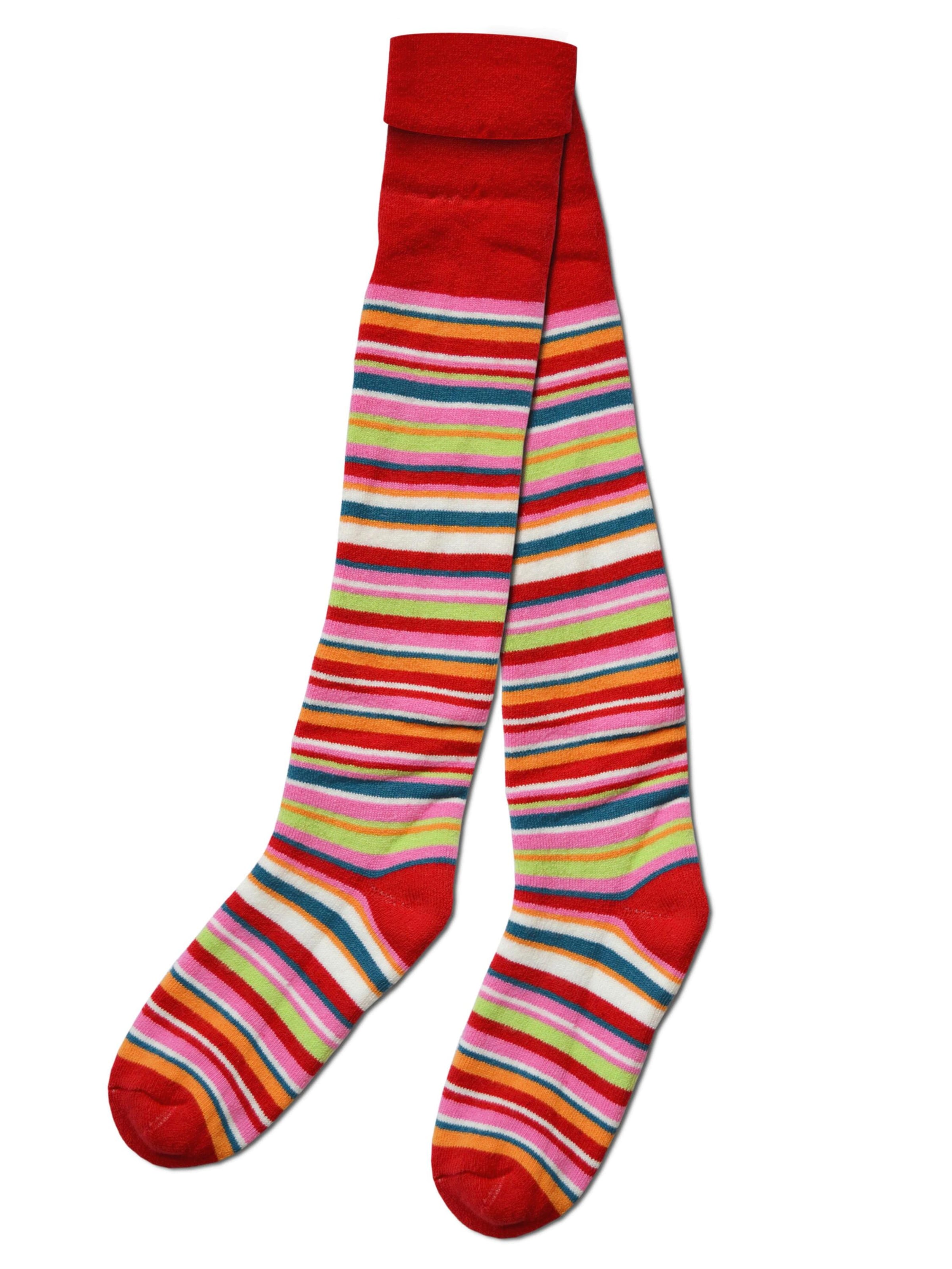 normani Kousen in Rood: voorkant