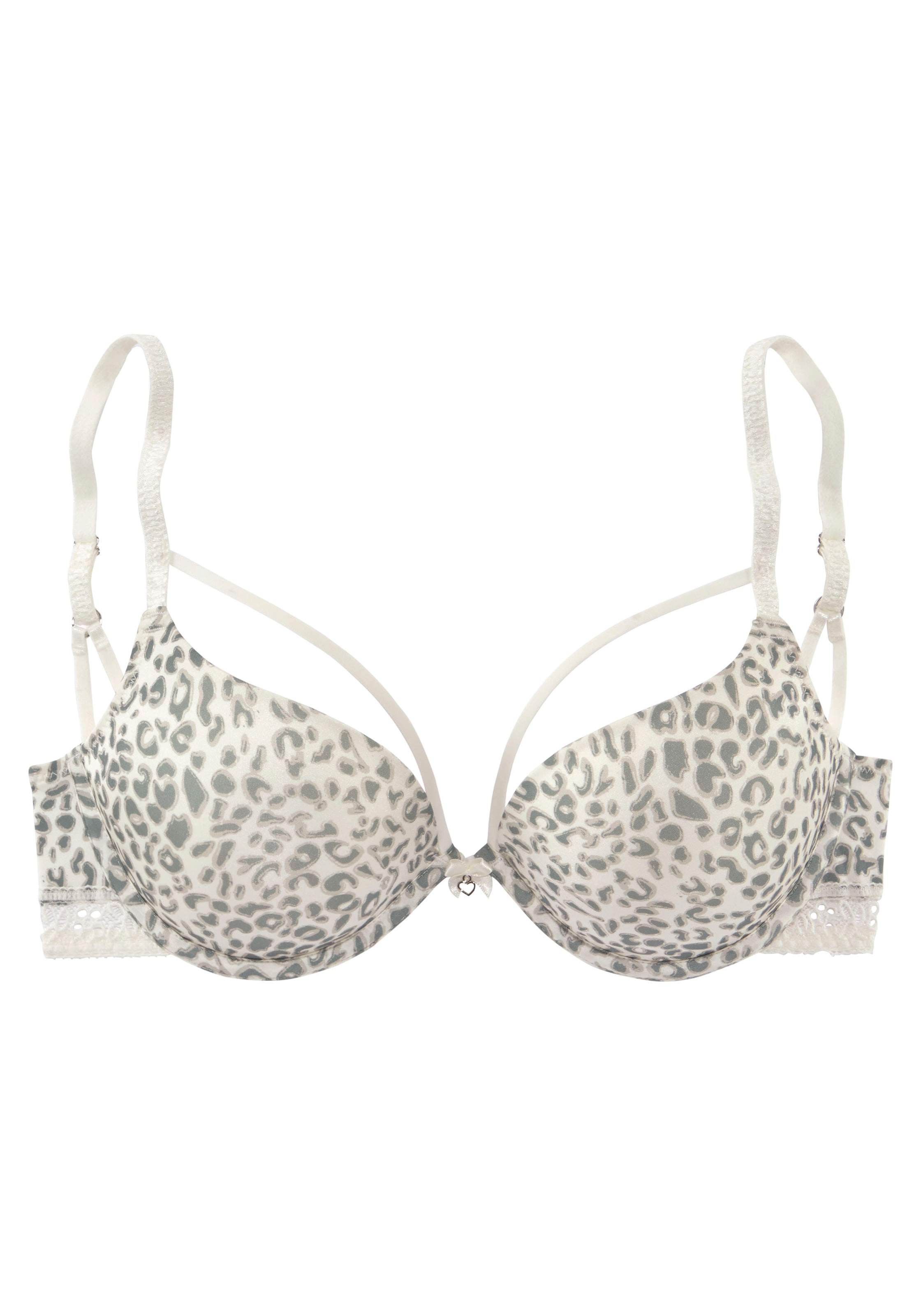 LASCANA Пуш-ап Бюстгальтер в Белый: спереди