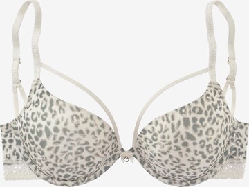 LASCANA Push-up BH in Wit: voorkant