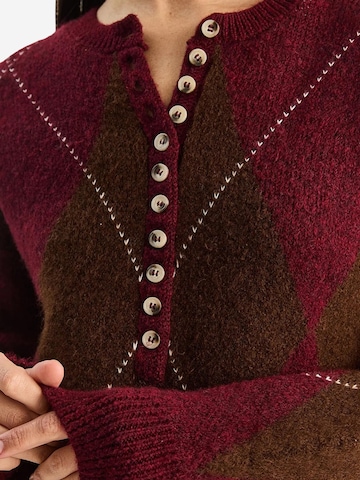 Bianco Lucci Pulover 'Pullover' | rjava barva