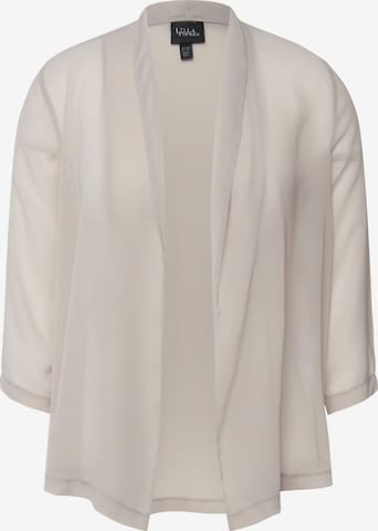 Ulla Popken Between-Season Jacket in White: front