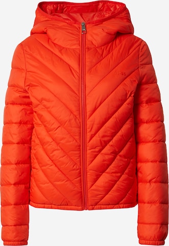 BOSS Orange Between-season jacket 'Palatto' in Orange: front