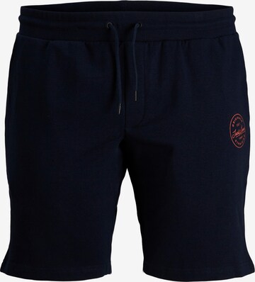 Jack & Jones Plus Regular Pants 'Shark' in Blue: front