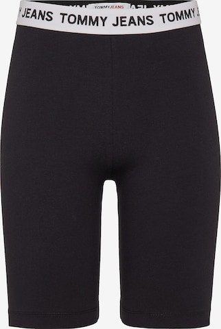 Tommy Jeans Skinny Pants in Black: front