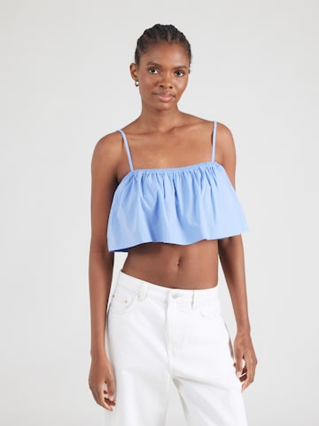 IRO Top in Blau: Vorderseite