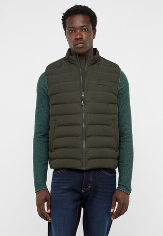 MUSTANG Vest ' Style Dublin ' in Green: front