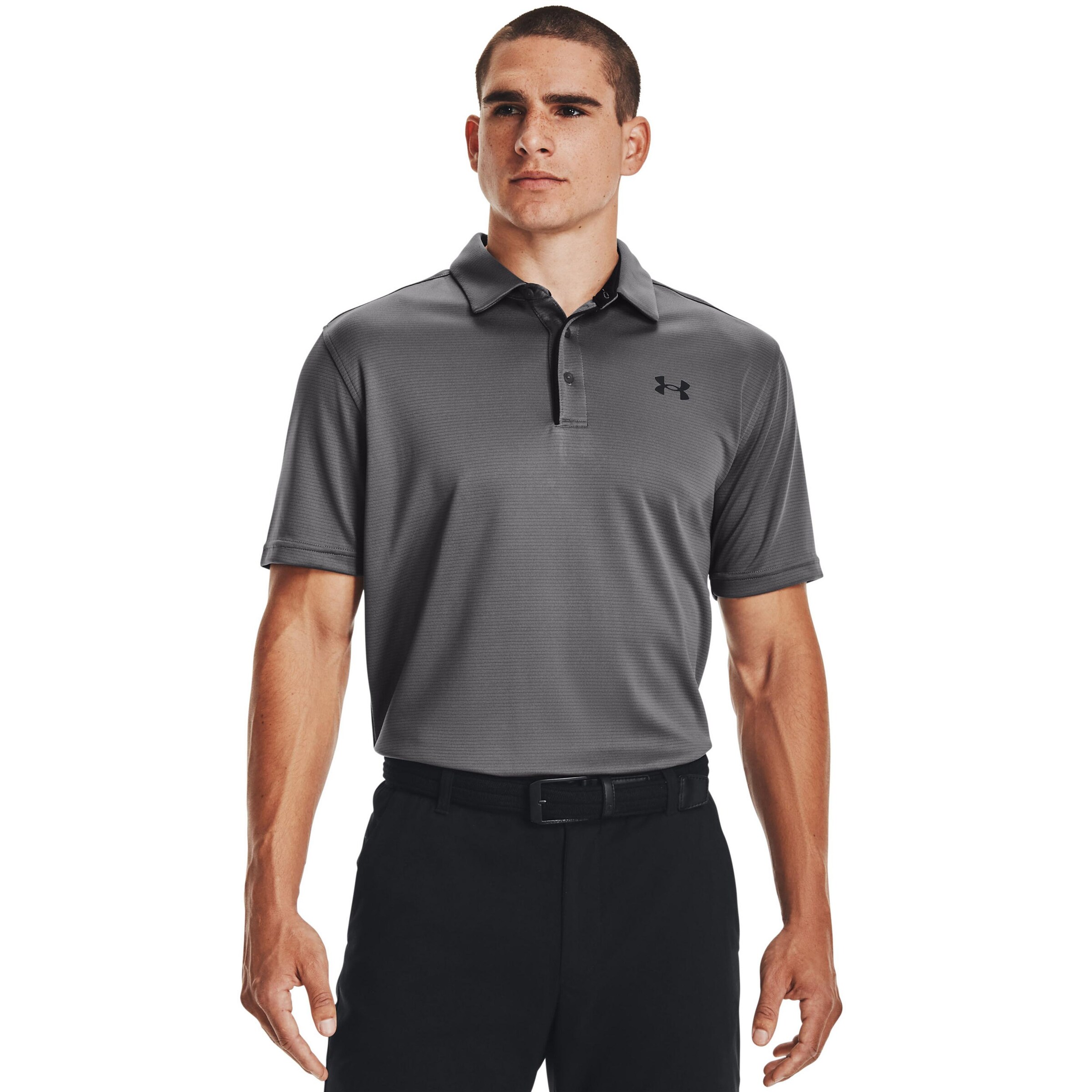 UNDER ARMOUR Functioneel shirt in Grijs: voorkant