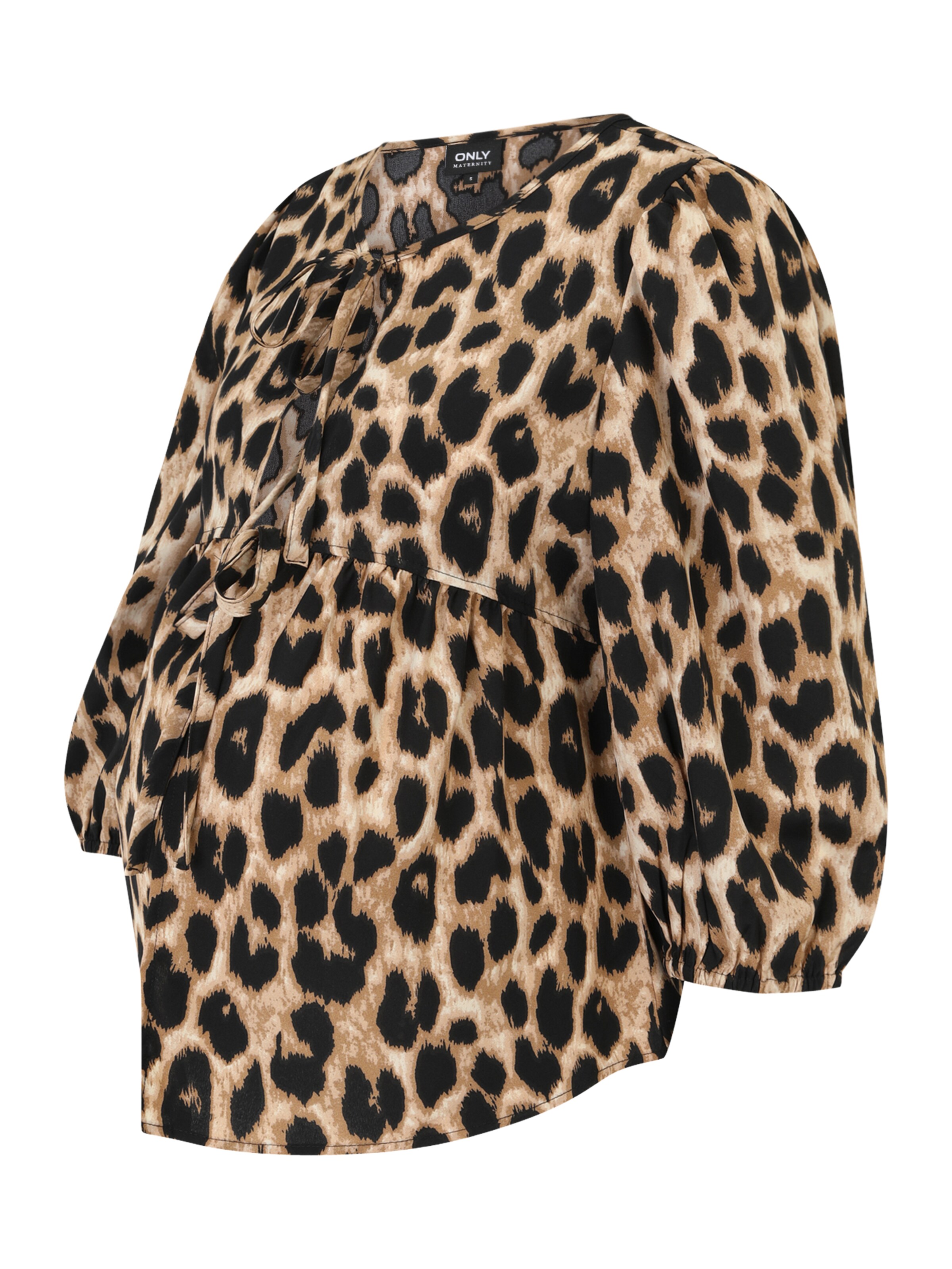 Only Maternity Halenka – černá: přední strana