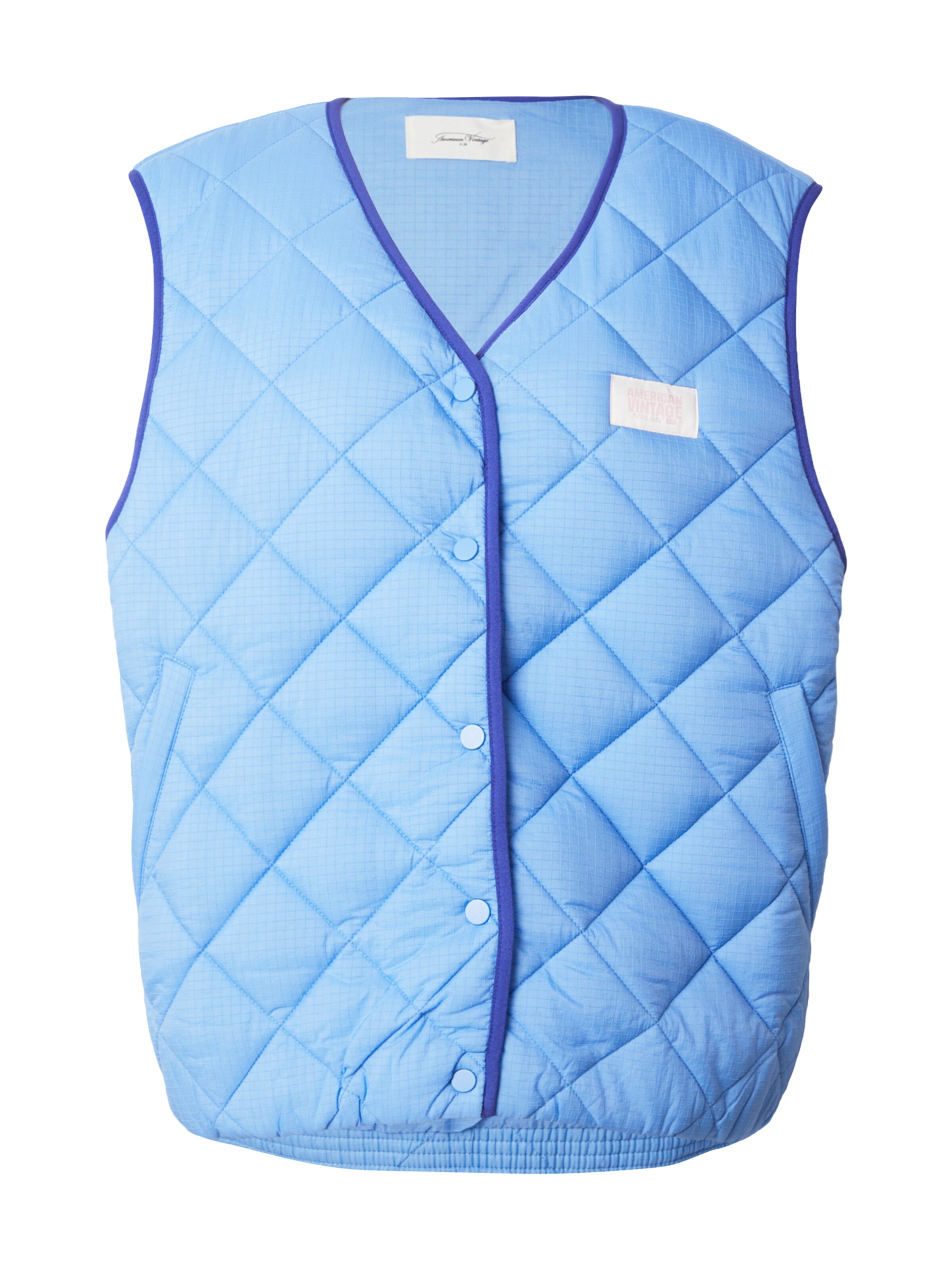 Gilet 'YUPIBAM' AMERICAN VINTAGE en bleu : devant