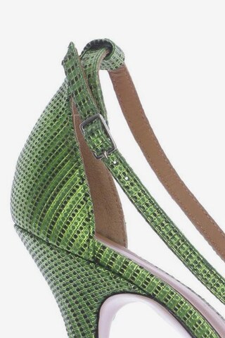 GANNI Sandals & High-Heeled Sandals in 41 in Green