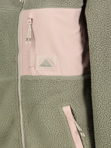 Sublevel Fleece jas in Groen