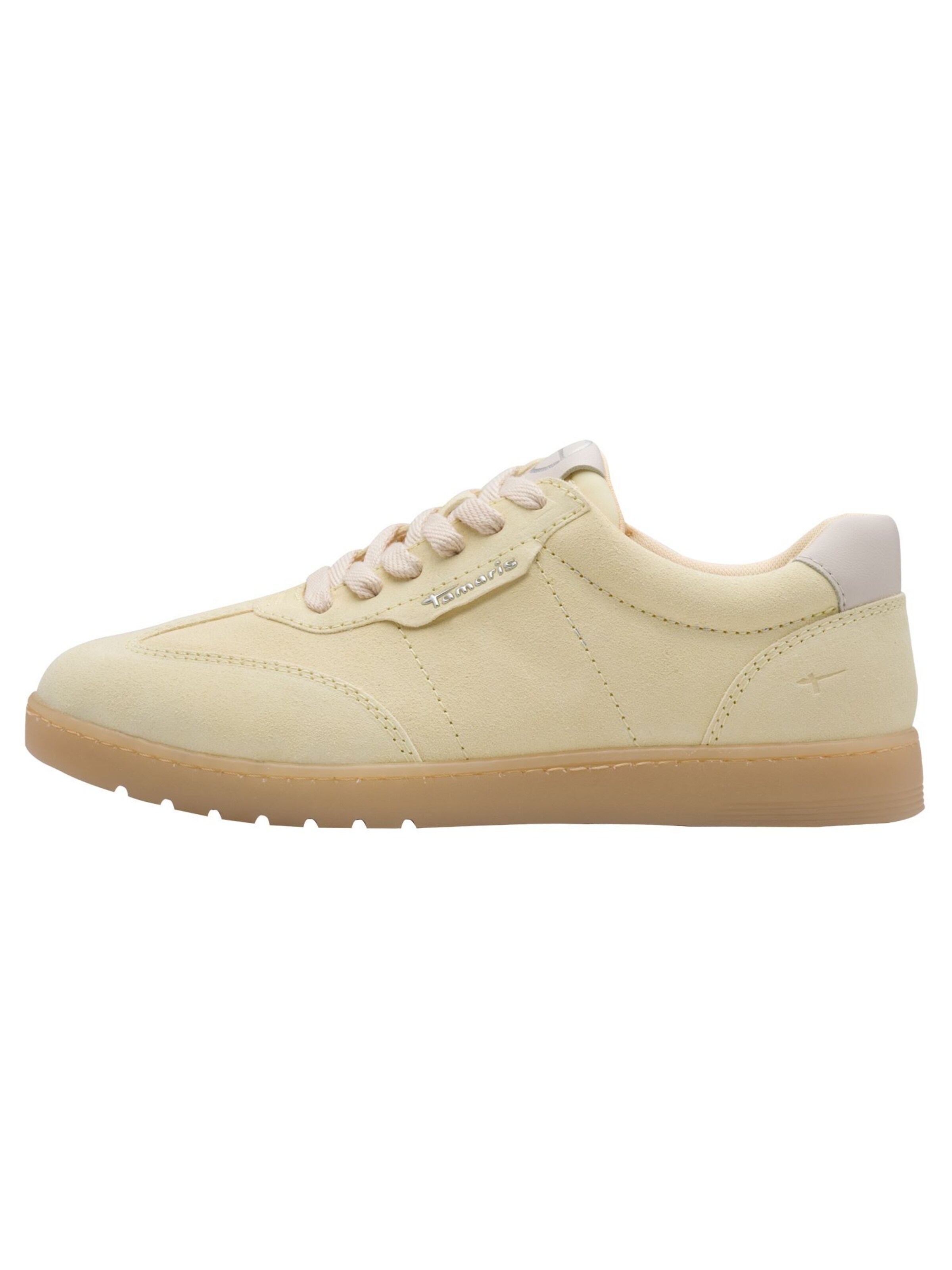 Baskets basses Tamaris en jaune
