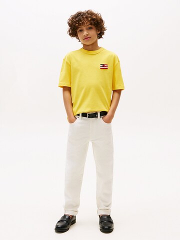 TOMMY HILFIGER T-Shirt in Gelb