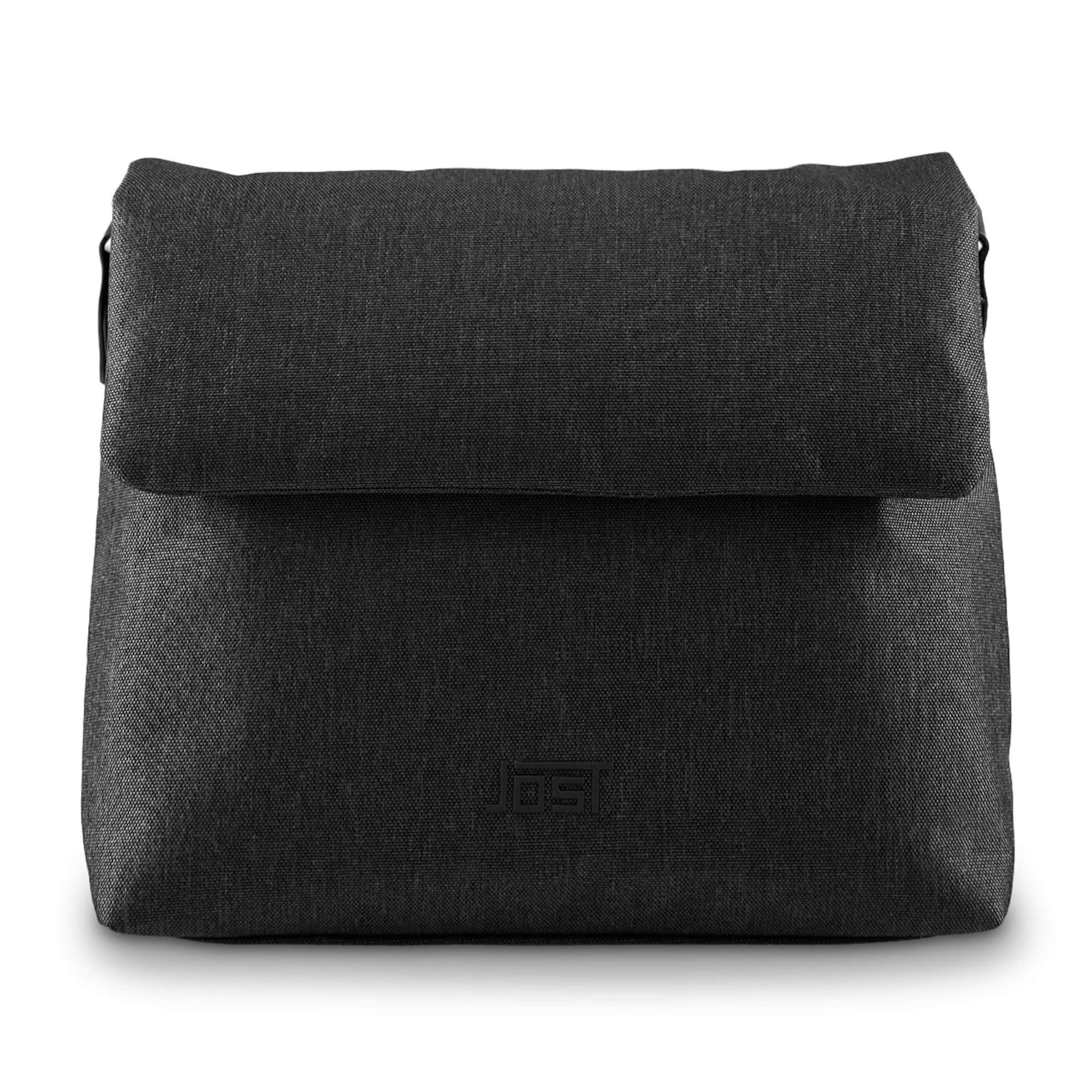 JOST Schoudertas 'Bergen' in Zwart: voorkant