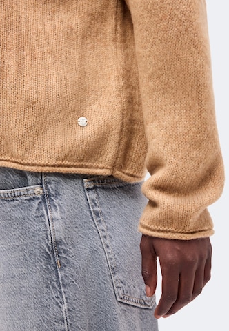 Pullover di monari in marrone