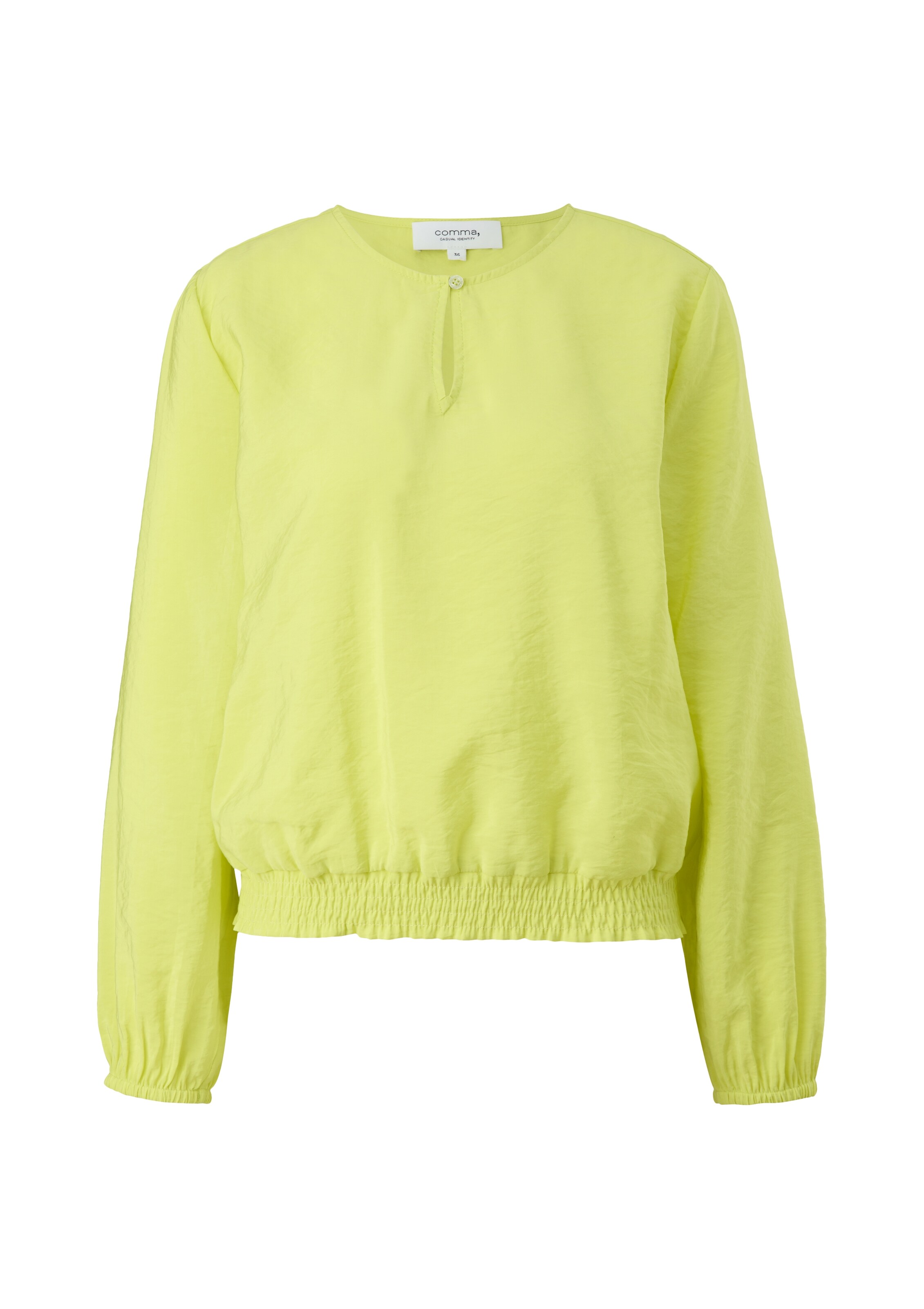 comma casual identity Bluse in Grün: Vorderseite
