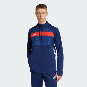 Sweat de sport 'Tiro 25 Essentials' ADIDAS PERFORMANCE en bleu : devant