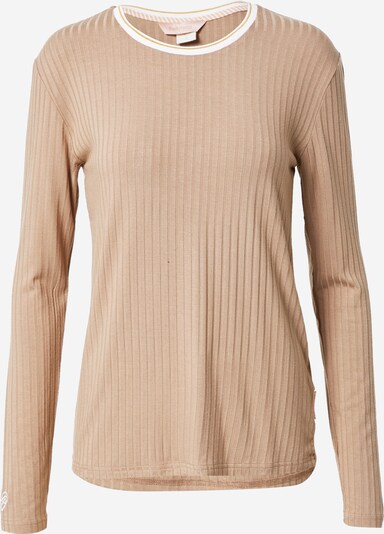 Femi Stories Shirt 'CLYDE' in hellbeige / gold / weiß, Produktansicht
