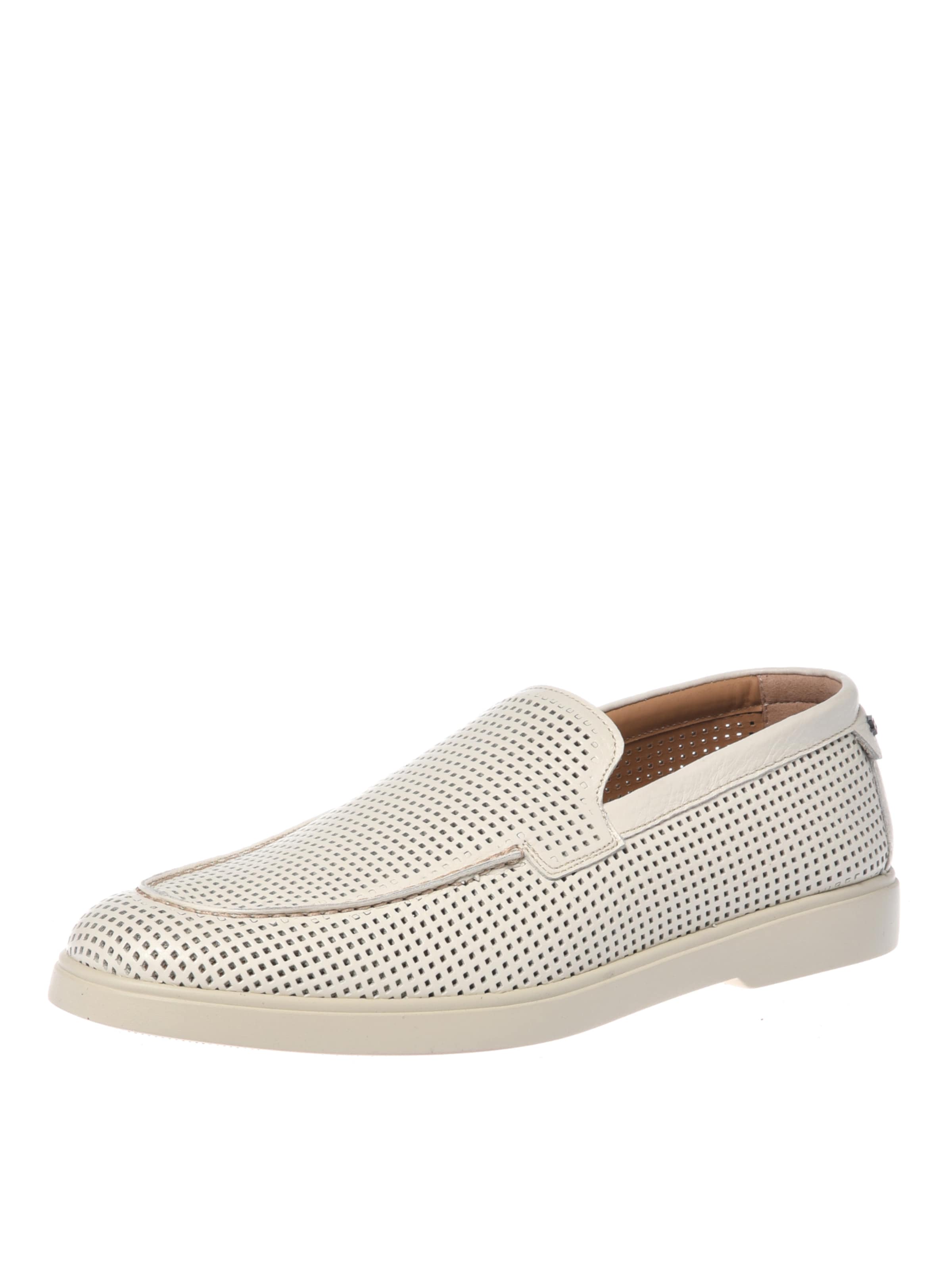 BALDININI Slip-ons in White: front