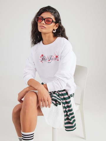 Pepe Jeans Sweatshirt in Weiß: Vorderseite