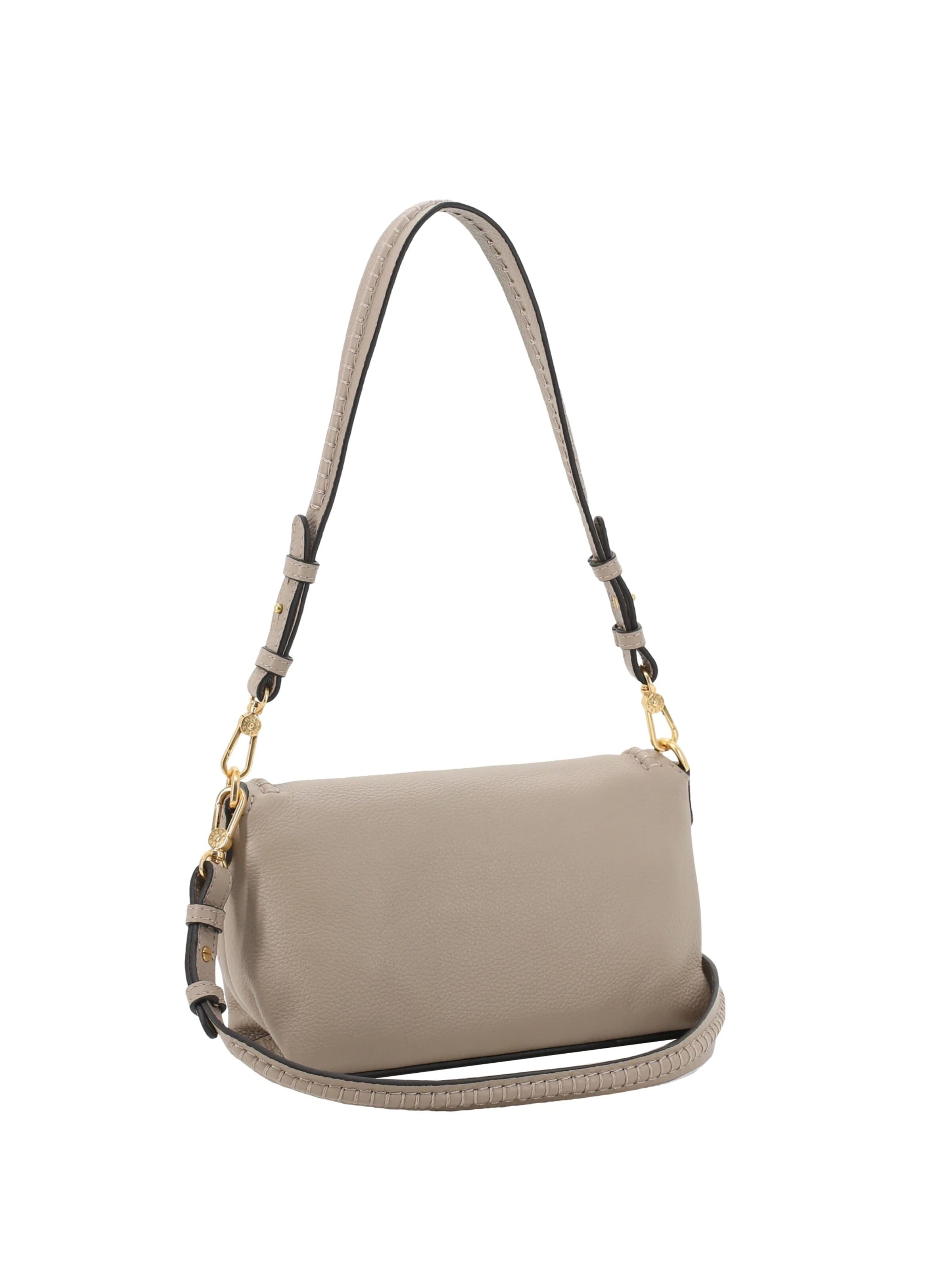 ABRO Schultertasche 'SIGNATURE'‌‌‌‌ in Beige