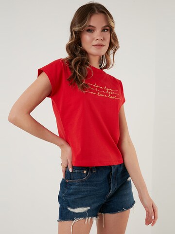 T-shirt LELA en rouge