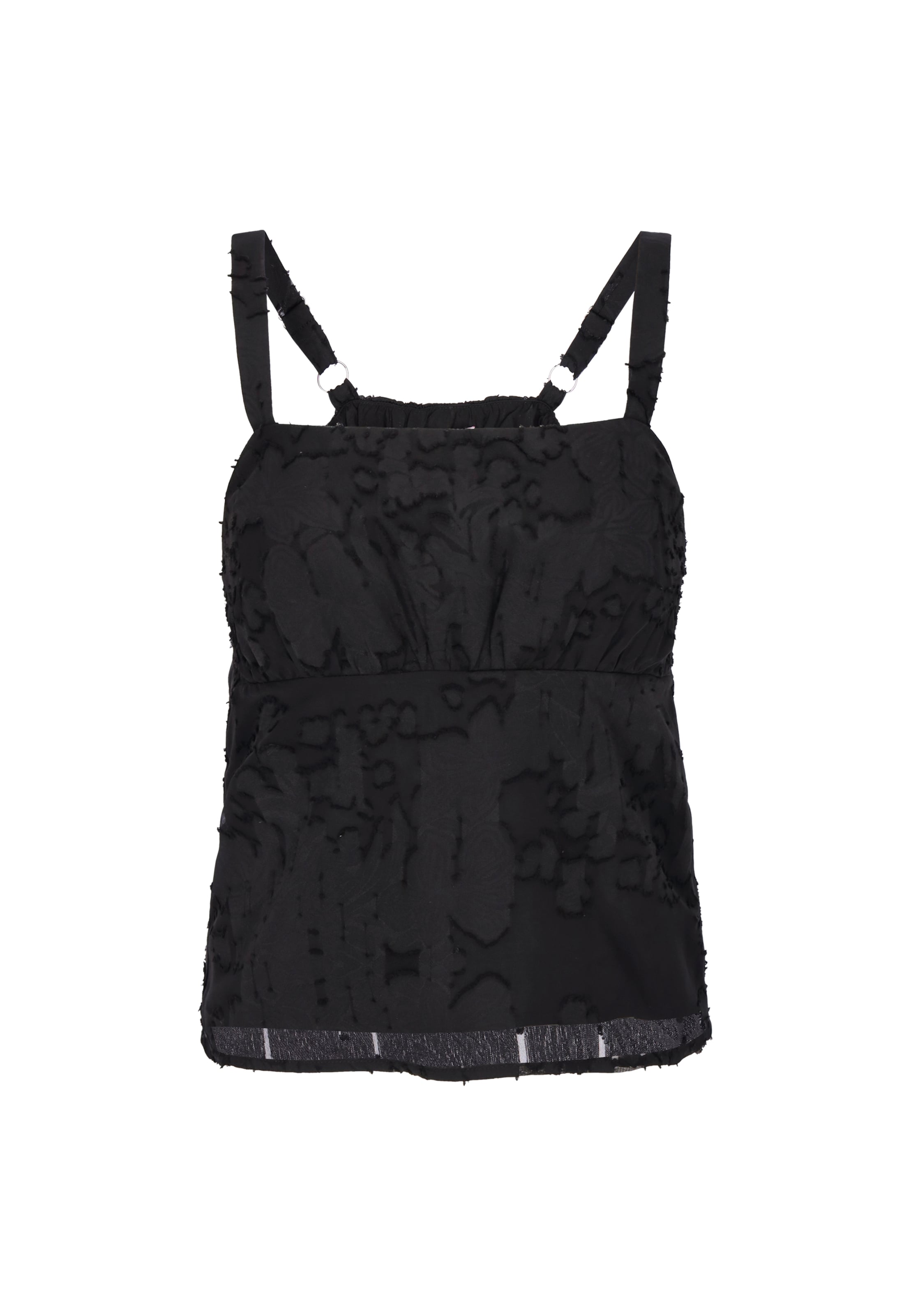 MYMO - Top en negro: frente