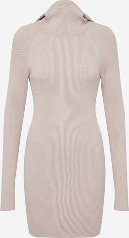 LeGer by Lena Gercke Sukienka z dzianiny 'Mathilde' w kolorze szary: przód