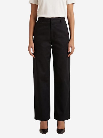 Wide leg Pantaloni 'Jdyselma Hw Barrel Pant Pnt 15367918' di Jaqueline de Yong in nero