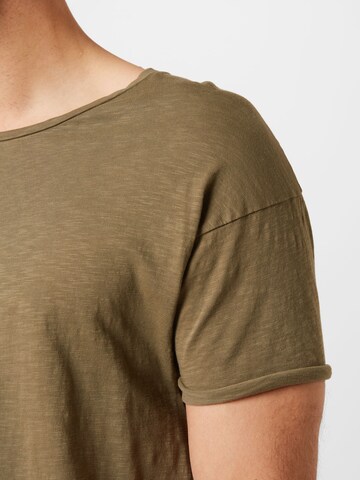 T-Shirt 'Roger Slub' Nudie Jeans Co en vert