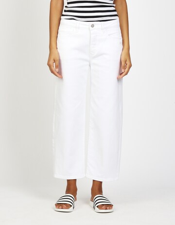 Gang Wide leg Jeans in White: front