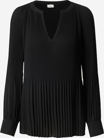 s.Oliver BLACK LABEL - Blusa en negro: frente