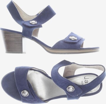 JANA Sandals & High-Heeled Sandals in 41 in Blue: front