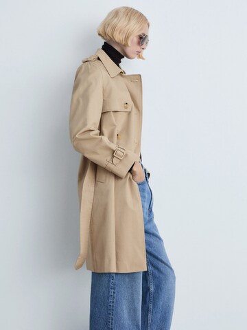 MANGO Tussenmantel 'Polana' in Beige
