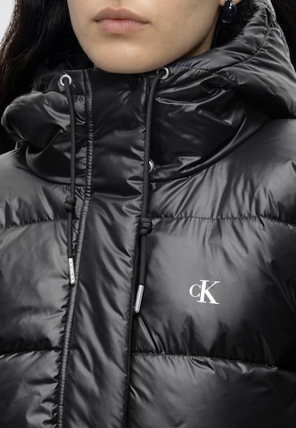 juoda Calvin Klein Jeans Demisezoninė striukė
