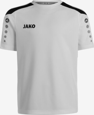 JAKO Performance Shirt 'Power KA' in White: front