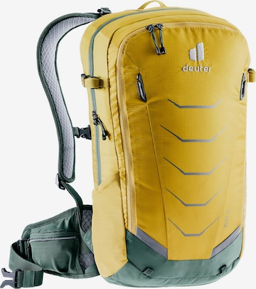 DEUTER Sports Backpack 'Flyt 14' in Yellow: front
