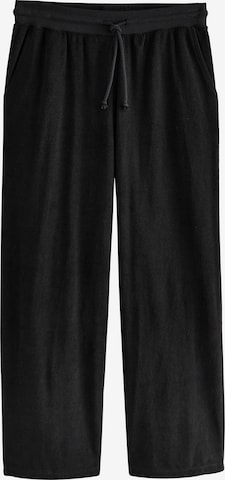 Nextregular Hlače - crna boja: prednji dio